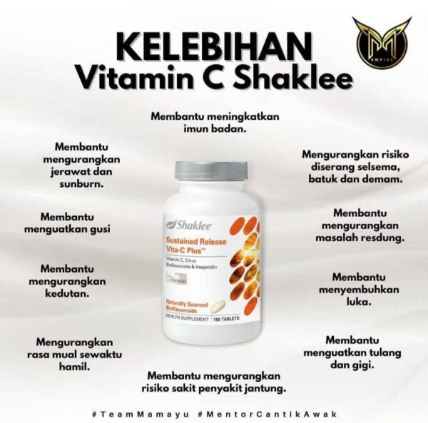 Vitamin C Shaklee,Pengedar Shaklee Bertam Kepala Batas