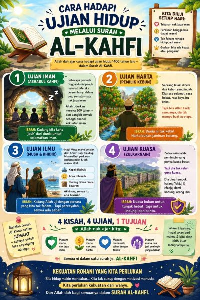 Cara hadapi ujian hidup